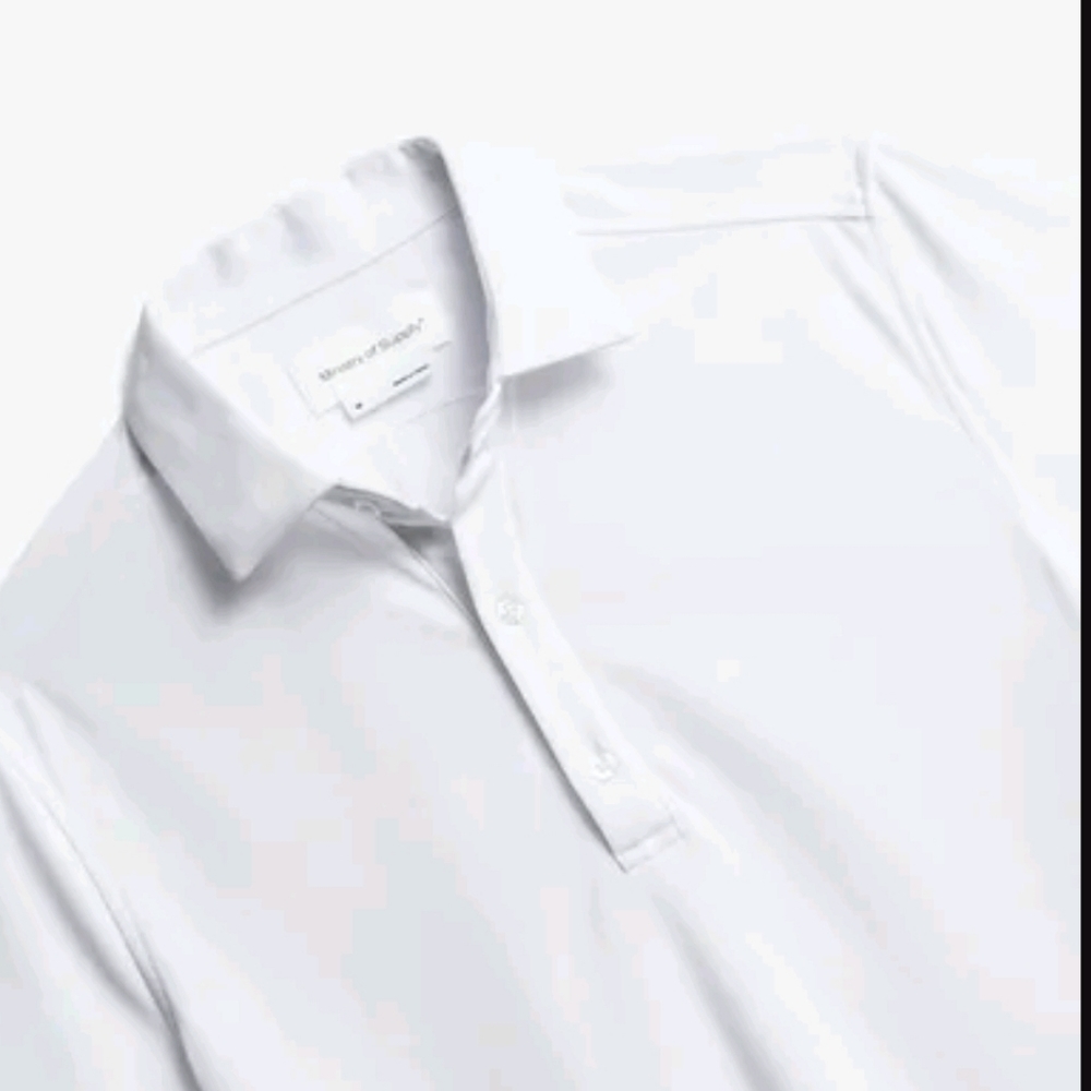 Ministry of Supply, Men's Apollo polo, Color White. - Picture 3 of 6